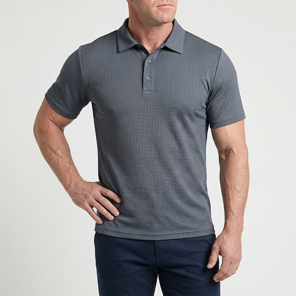 Matteo •  Polo texturizado elegante