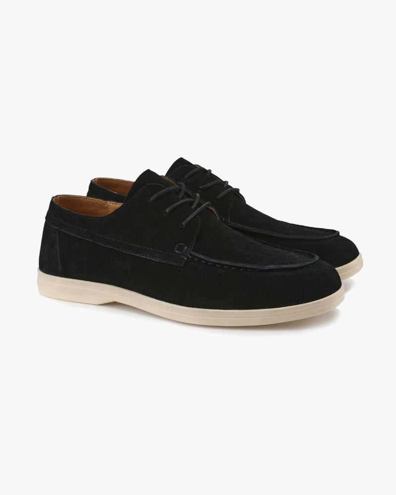 Santino • Zapato efecto ante refinado