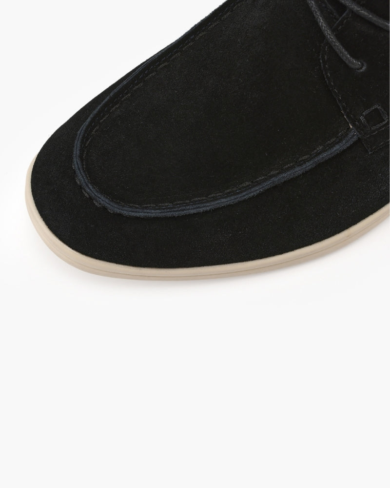Santino • Zapato efecto ante refinado
