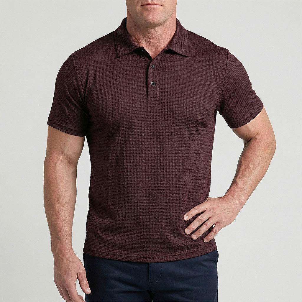 Matteo •  Polo texturizado elegante