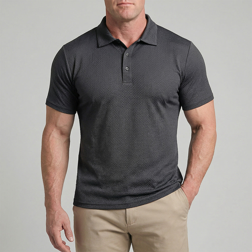 Matteo •  Polo texturizado elegante