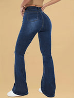 Valérie • Denim acampanado