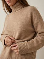 Agata - Jersey de Cuello Alto
