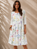 Anaïs • Vestido Midi Floral