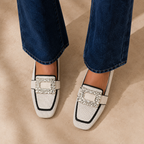 Élise • Mocasines elegantes con pedrería