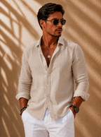 Laurent •  Camisa de lino elegante