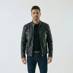 Enzo • Chaqueta efecto piel refinada
