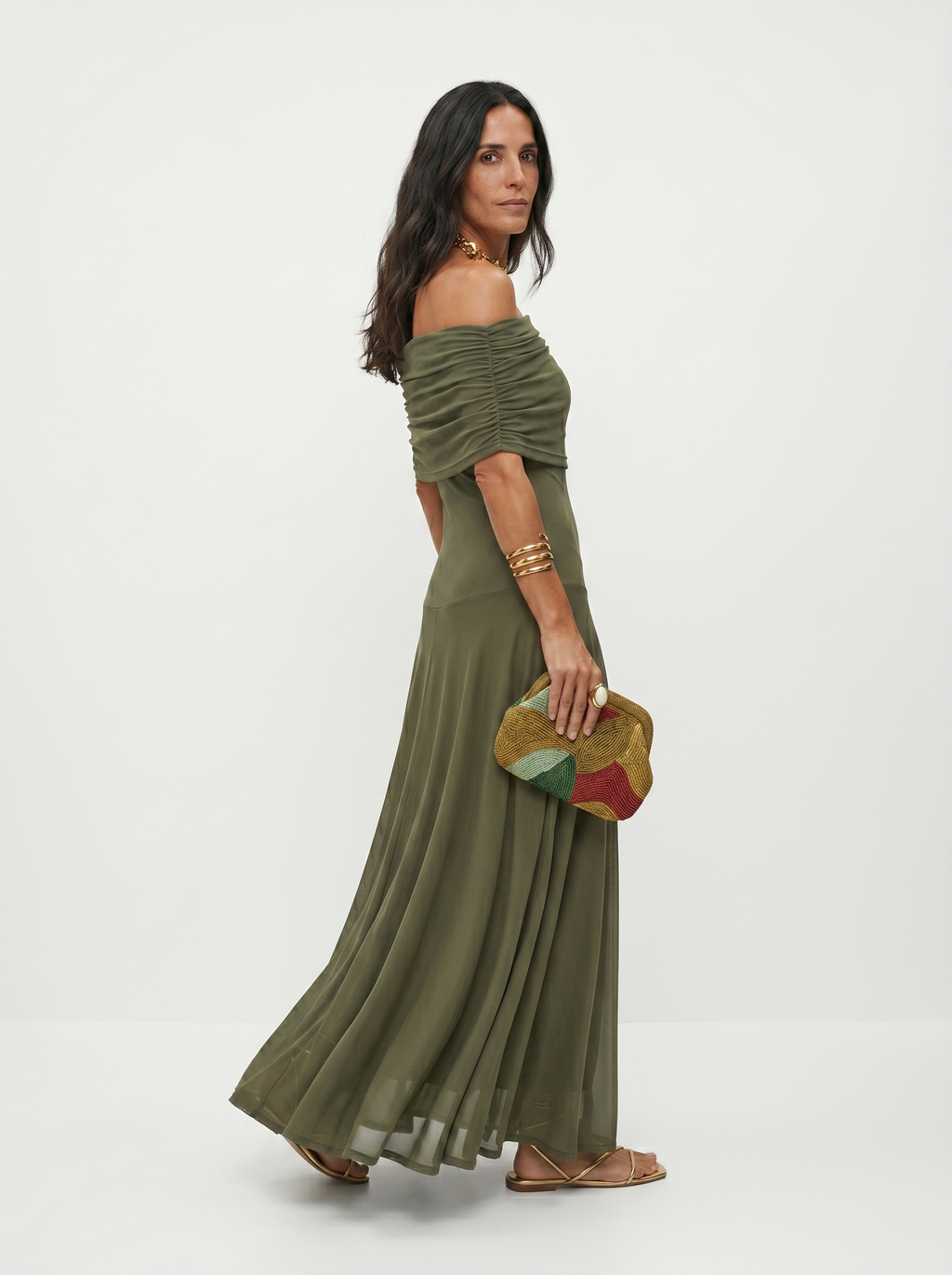 Carla • Vestido maxi elegante y sencillo