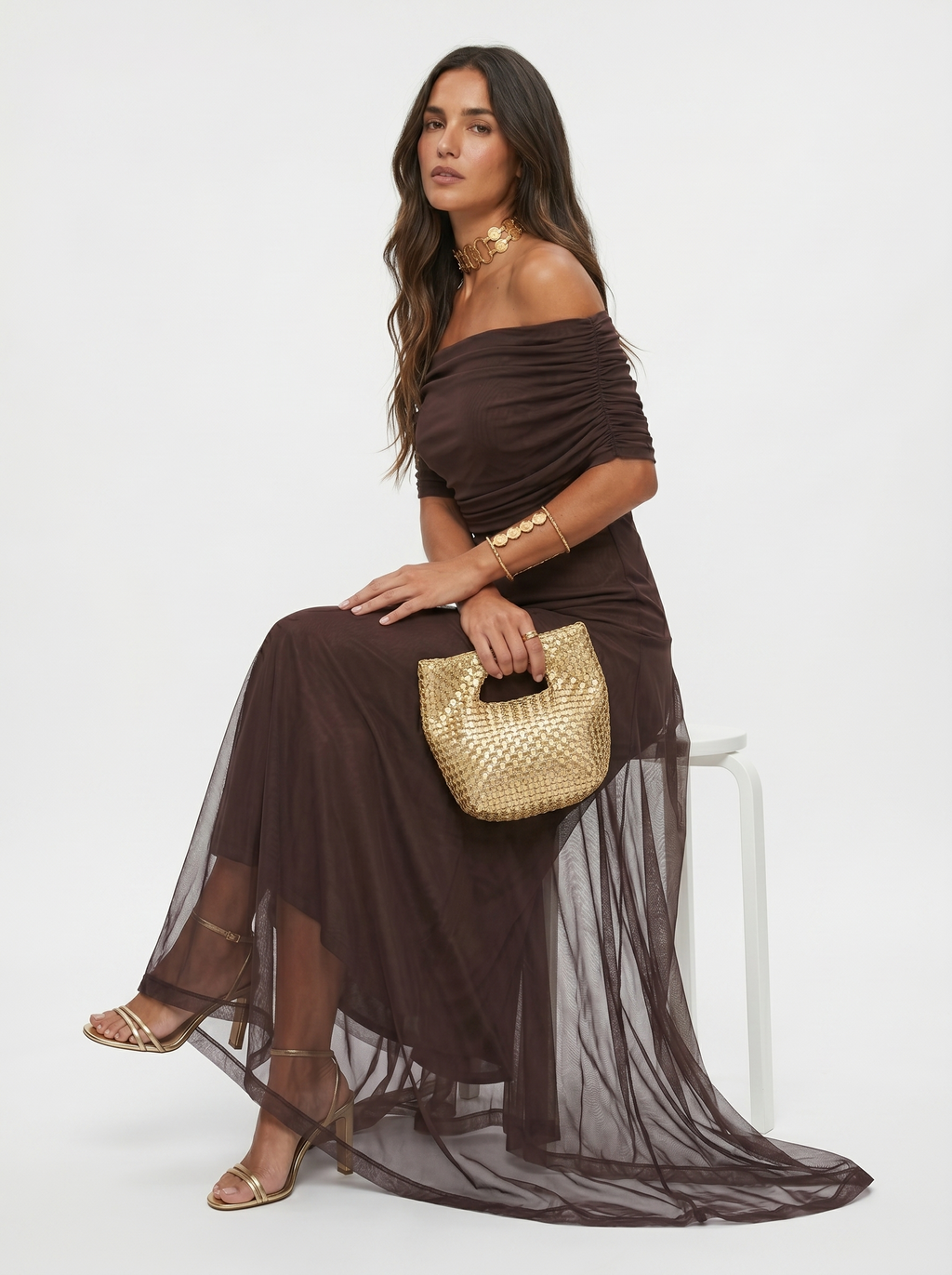 Carla • Vestido maxi elegante y sencillo