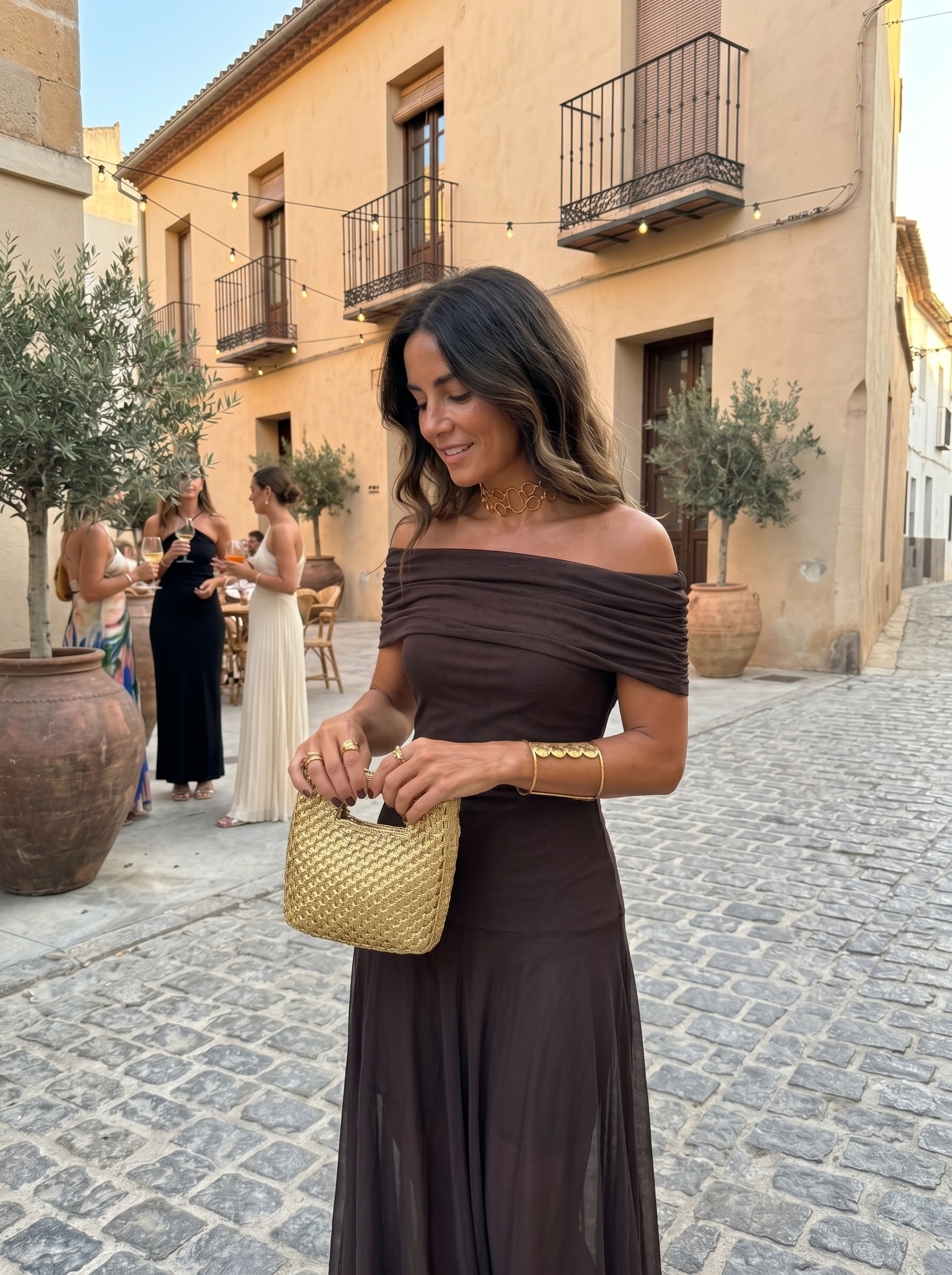 Carla • Vestido maxi elegante y sencillo