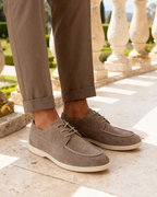 Santino • Zapato efecto ante refinado