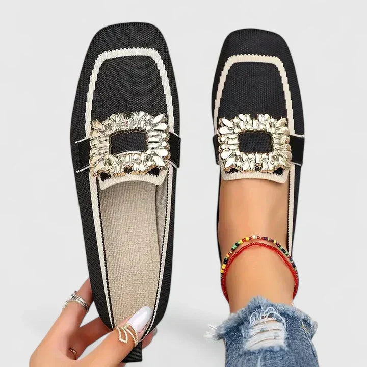 Élise • Mocasines elegantes con pedrería