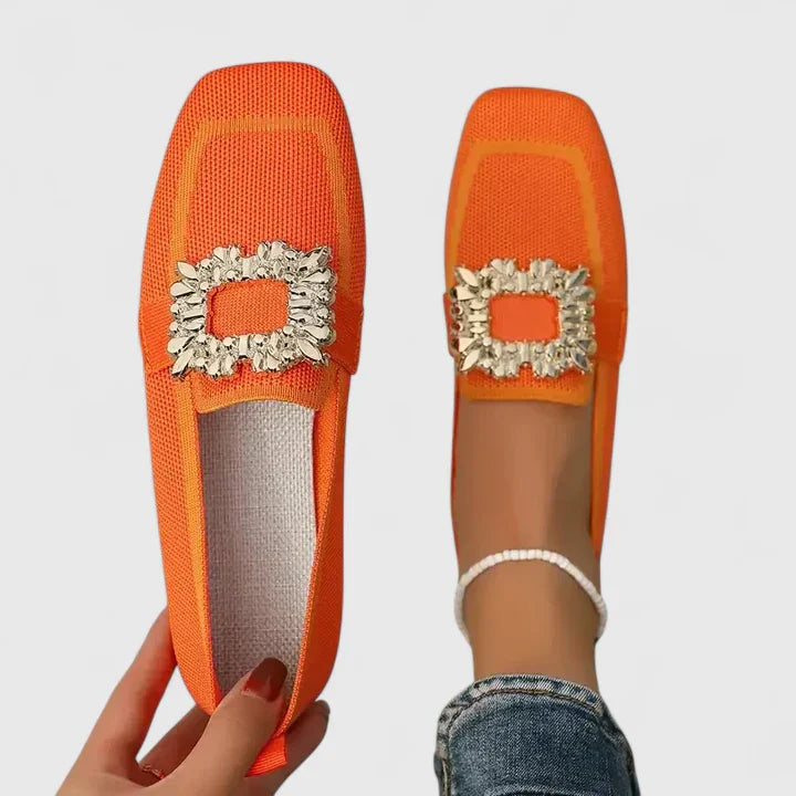 Élise • Mocasines elegantes con pedrería