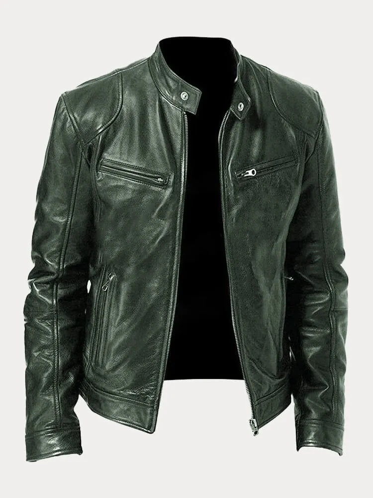 Enzo • Chaqueta efecto piel refinada