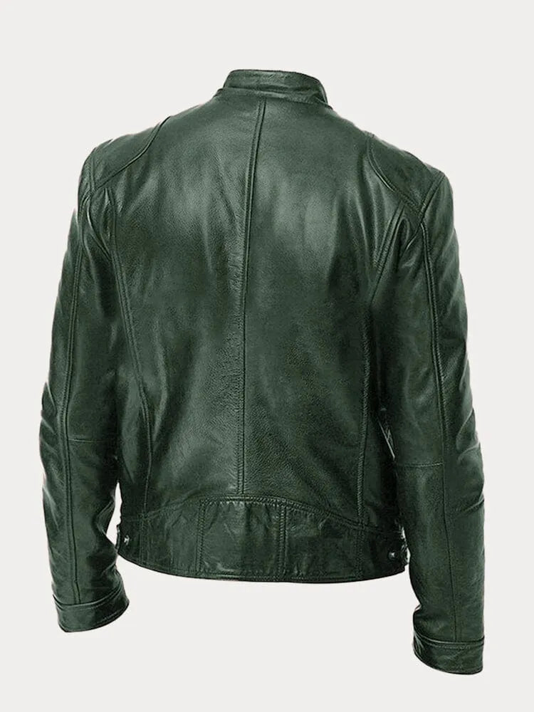 Enzo • Chaqueta efecto piel refinada
