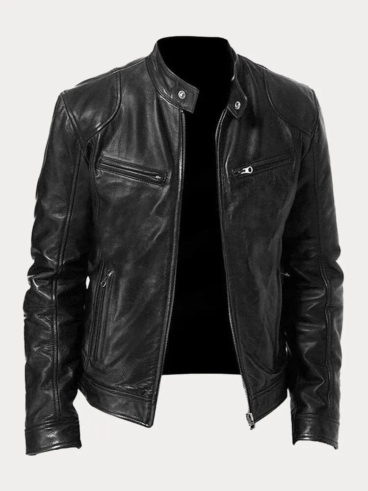 Enzo • Chaqueta efecto piel refinada
