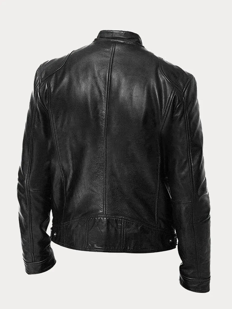 Enzo • Chaqueta efecto piel refinada