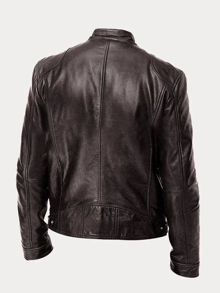 Enzo • Chaqueta efecto piel refinada