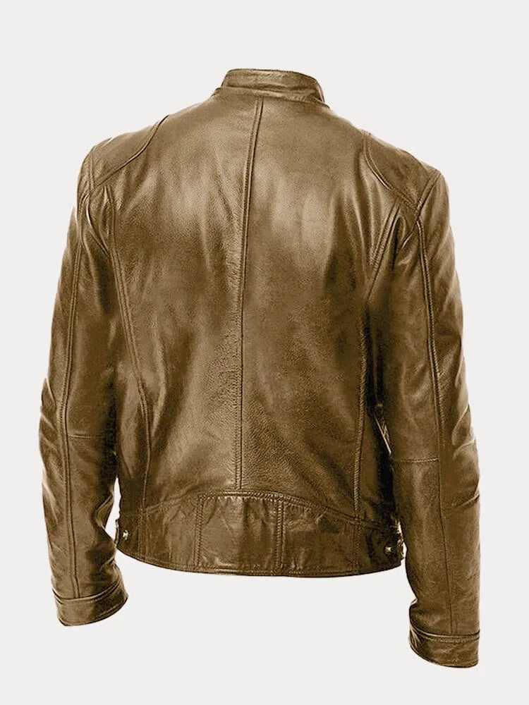 Enzo • Chaqueta efecto piel refinada