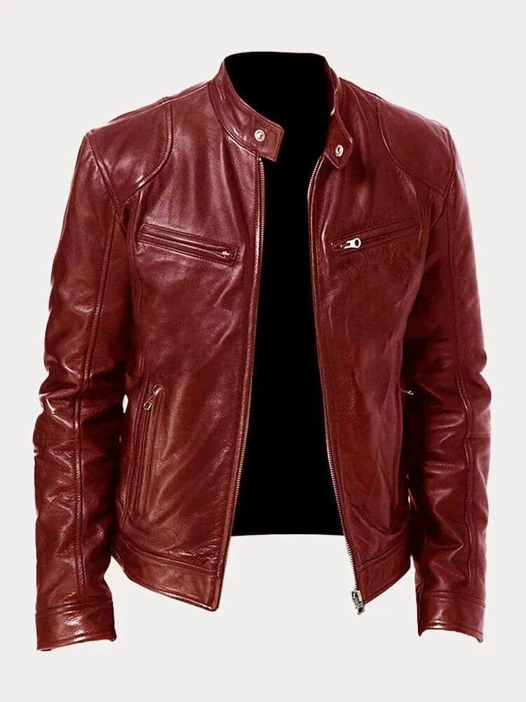 Enzo • Chaqueta efecto piel refinada