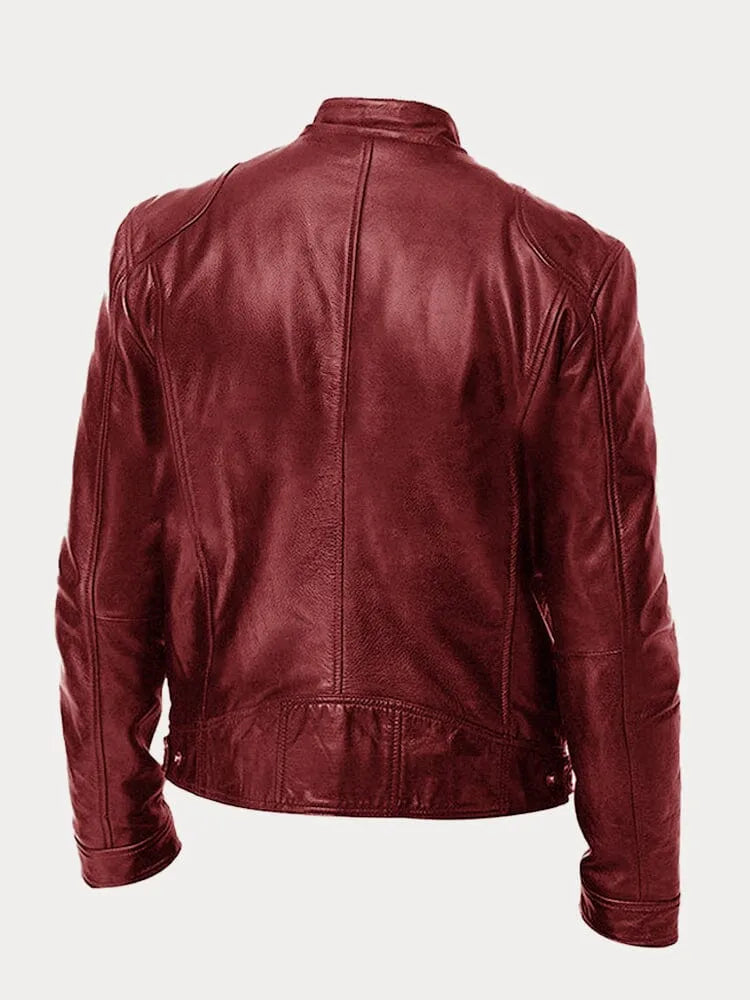 Enzo • Chaqueta efecto piel refinada
