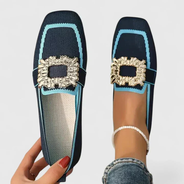 Élise • Mocasines elegantes con pedrería