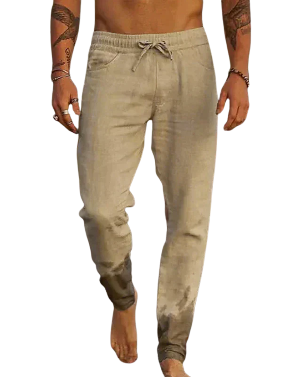 Lorenzo • Pantalón de lino relajado