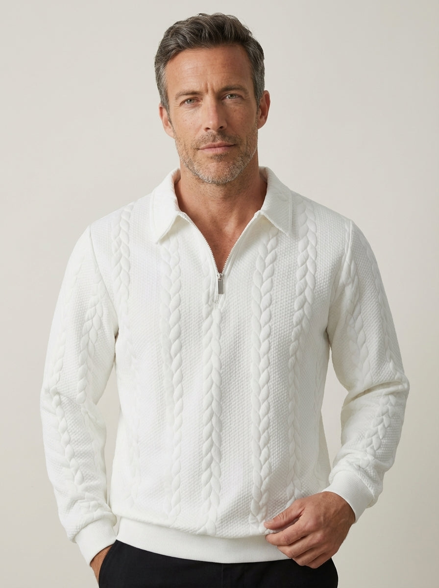 Álvaro - Jersey Polo Texturizado
