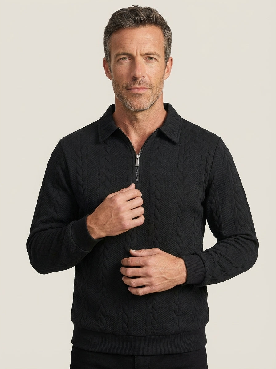 Álvaro - Jersey Polo Texturizado