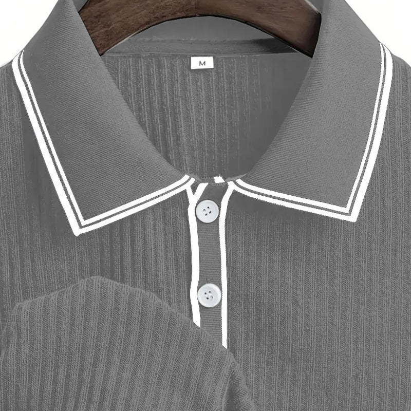 Marcello • Polo de punto refinado