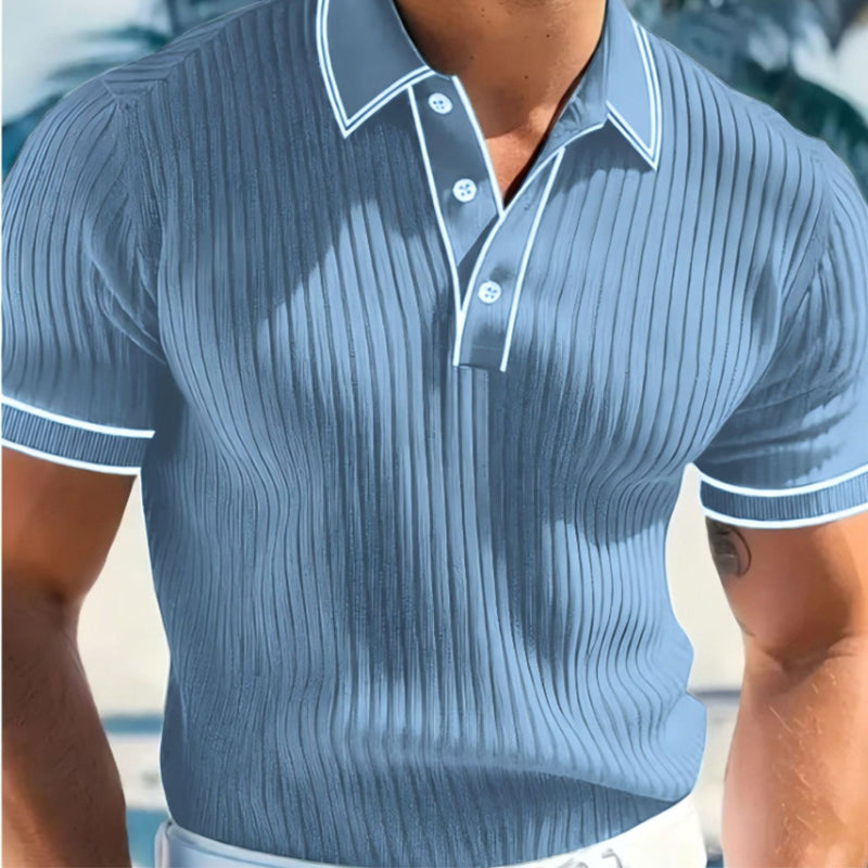 Marcello • Polo de punto refinado