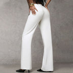 Alessia •  Pantalón elegante de pierna ancha