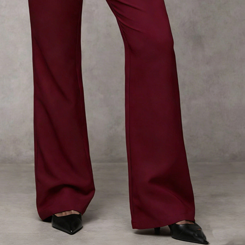 Alessia •  Pantalón elegante de pierna ancha