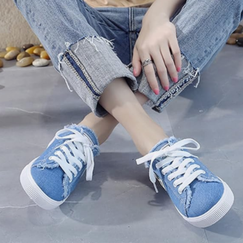Colette •  Zapatillas denim casual premium