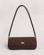 Bianca •  Bolso baguette con estampado animal