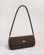 Bianca •  Bolso baguette con estampado animal